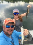 Colorado walleye fishing, women fishing