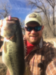 bass, Colorado, Longmont, shore fishing, Brad Petersen, Denver